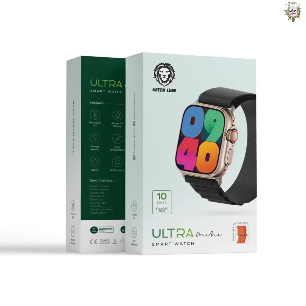 acstore smart watch green lion ultra mini dark