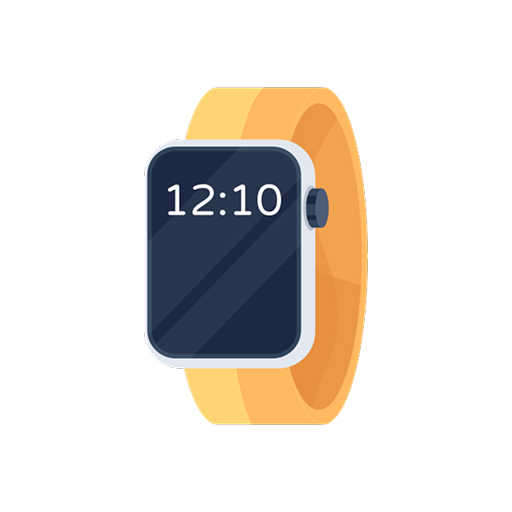 acstore smart watch icon 2 orange